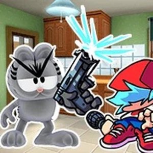 Friday Night Funkin&rsquo; VS Nermal (Garfield) Online Game