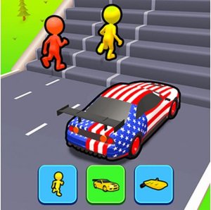Shape Transform: Shifting Car Online Game