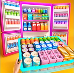 The Hardest Fridge Organizing Puzzle Game