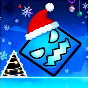 Geometry Dash Christmas Jump Online Game