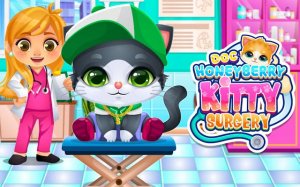 Doc HoneyBerry Kitty Surgery: Pet Care & Makeover Online Game