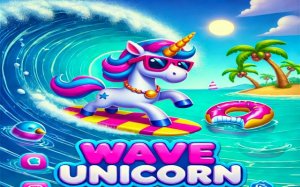 Wave Unicorn: Magical Surfing Online Game