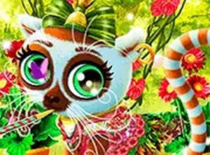 Happy Lemur Makeover Game